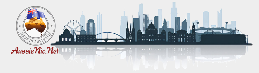 Made in Australia - Domestic Terminal railway station, Brisbane Logo